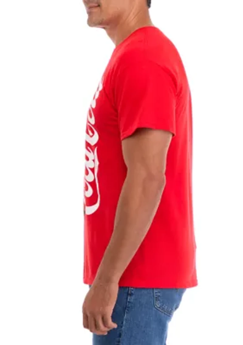 Santa's Coke Short Sleeve Graphic T-Shirt