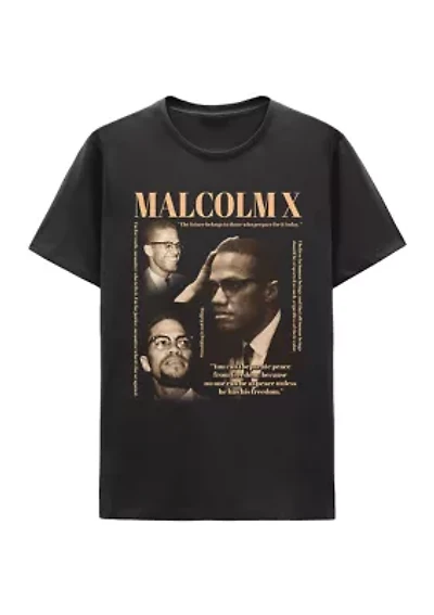 Malcolm X Short Sleeve Graphic T-Shirt