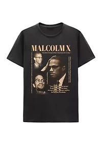 Malcolm X Short Sleeve Graphic T-Shirt
