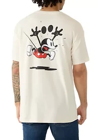 Men's Scared Mickey Graphic Shirt