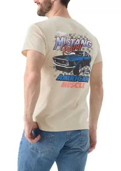 Men's American Muscle Mustang Graphic T-Shirt