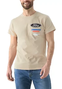 Men's American Muscle Mustang Graphic T-Shirt