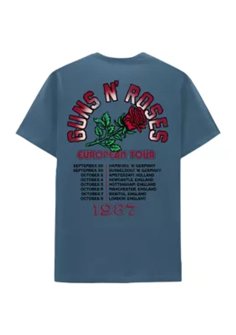 Guns N' Roses European Tour Graphic T-Shirt