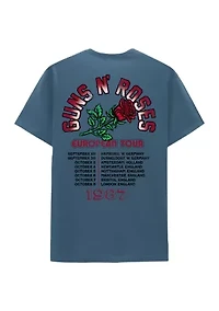 Guns N' Roses European Tour Graphic T-Shirt