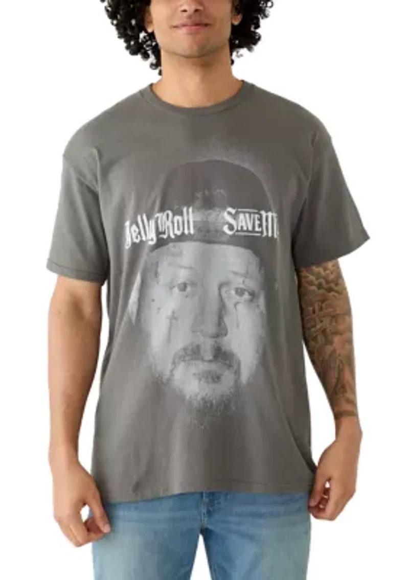 Men's Save Me Face Graphic Shirt