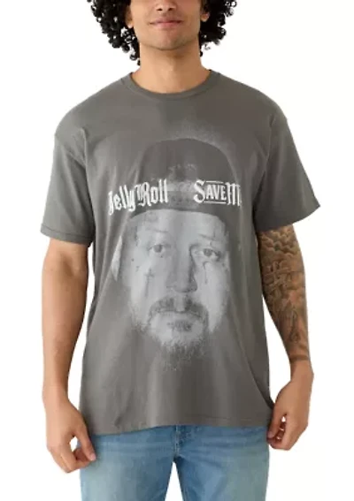 Men's Save Me Face Graphic Shirt