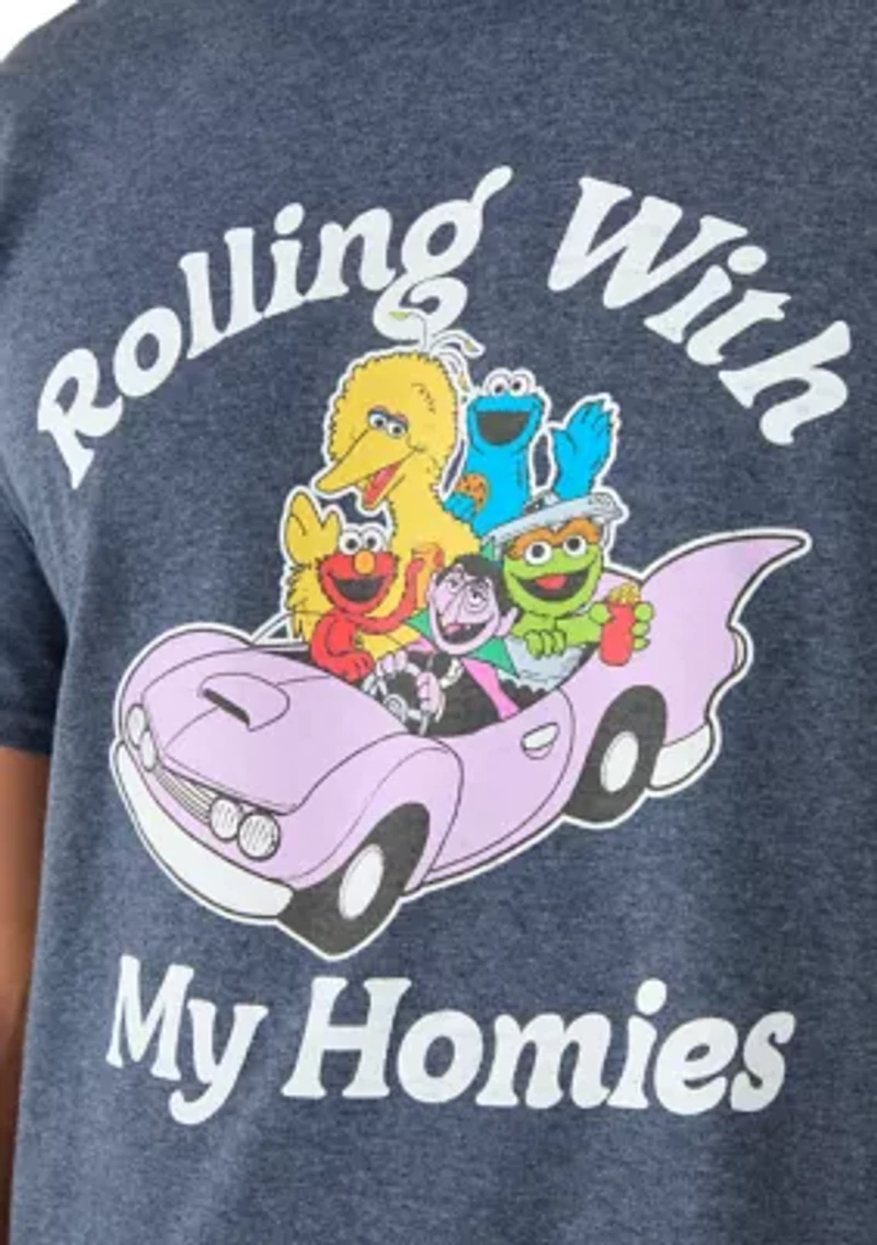 Men's Sesame Street Homies Graphic T-Shirt