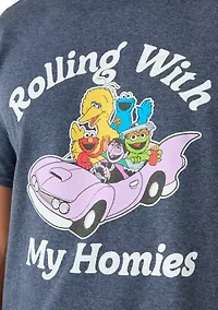 Men's Sesame Street Homies Graphic T-Shirt
