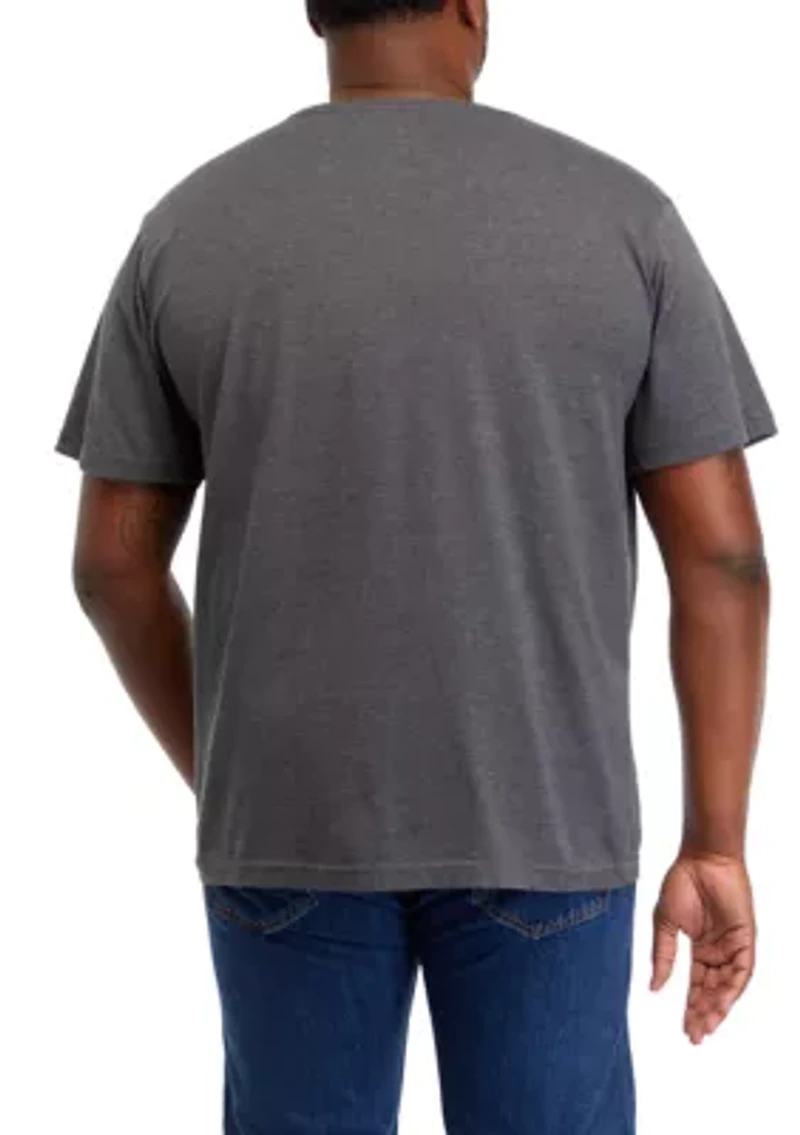 Big & Tall Short Sleeve Super Mario Bros Group Icons Graphic T-Shirt