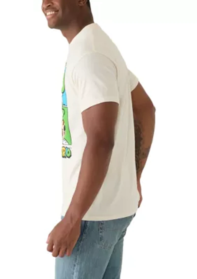 Men's Super Mario Crew Graphic T-Shirt