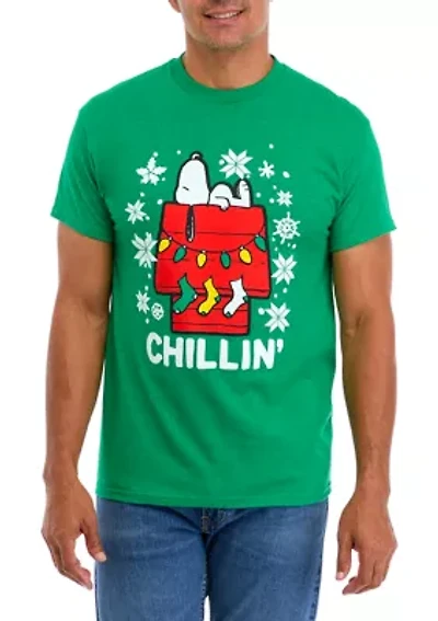 Snoopy Snow Graphic T-Shirt