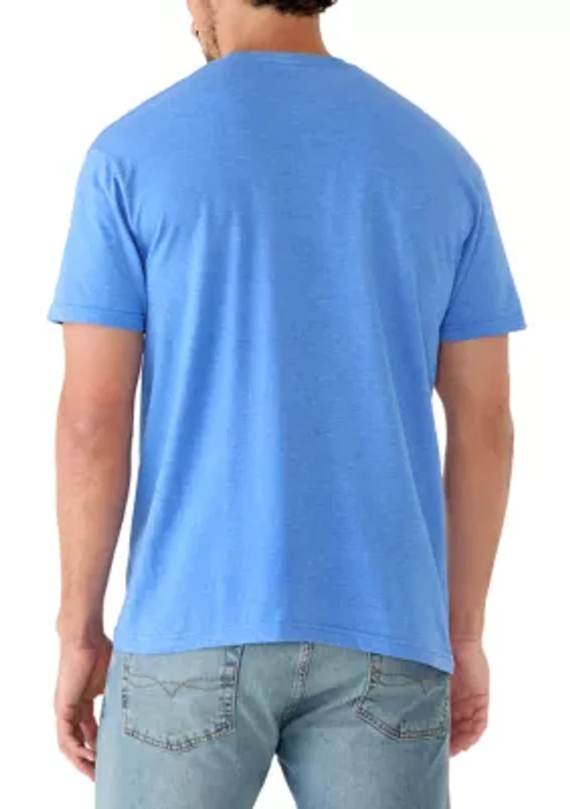 Men's Peanuts Flag Graphic T-Shirt
