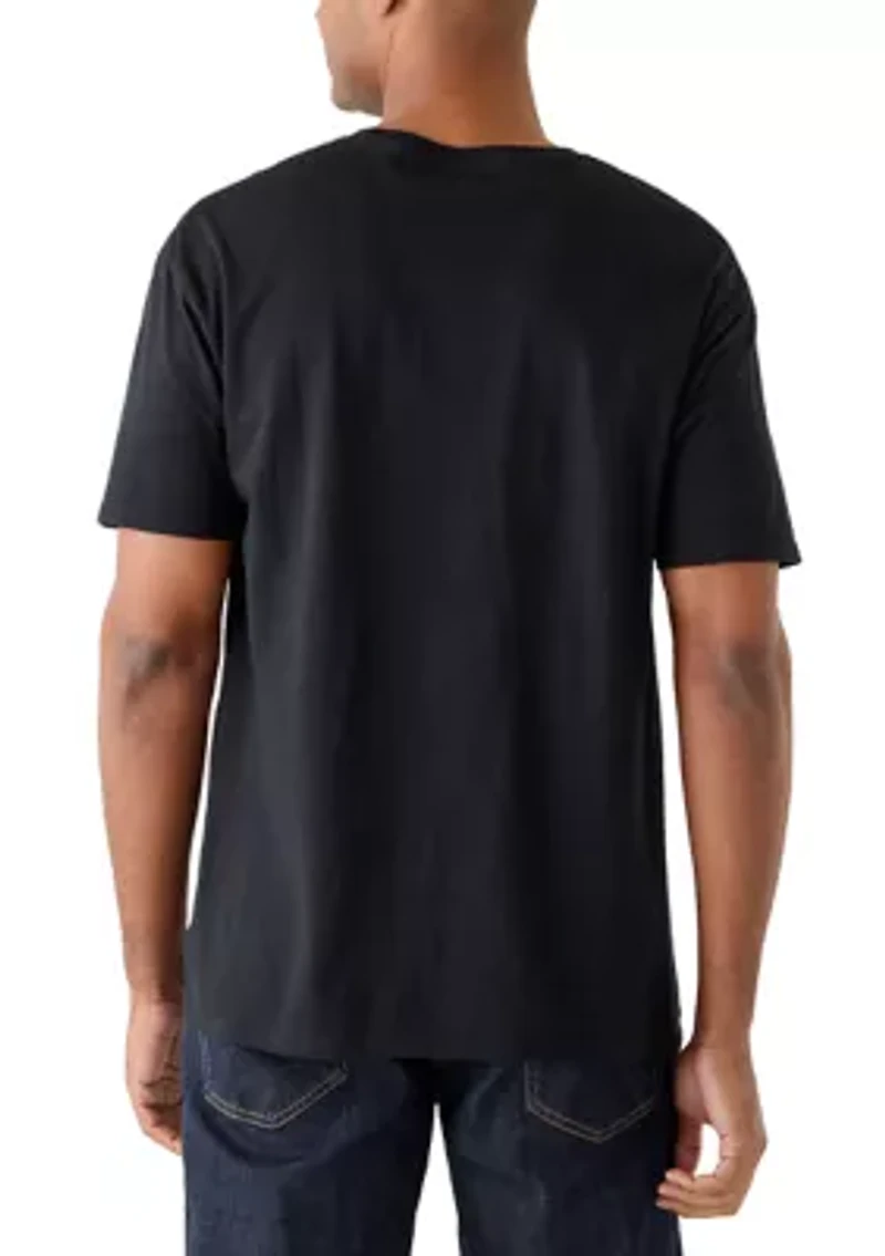 Men's Snoopy Camo Graphic T-Shirt