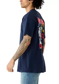 Mens Boyz Punk Graphic Shirt
