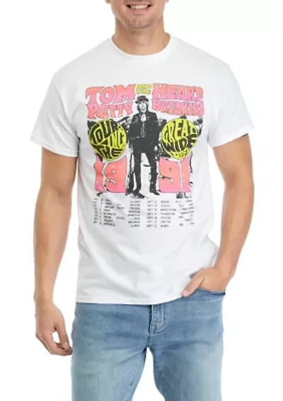 Men's Tom Petty Heart Graphic T-Shirt