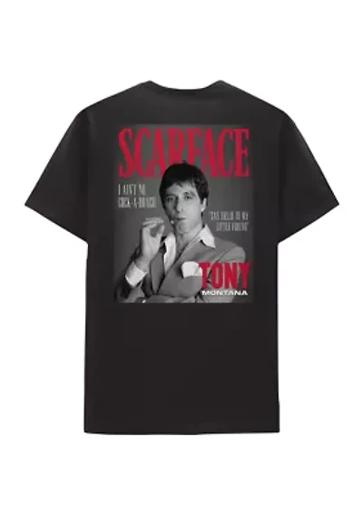 Scarface Magazine Cover Graphic T-Shirt