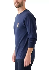 Men's Reindog Long Sleeve Graphic Shirt