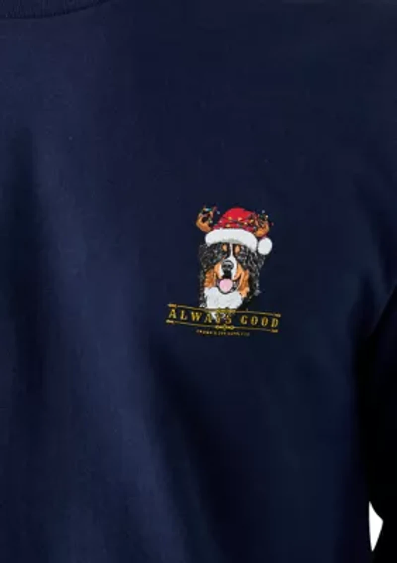 Men's Reindog Long Sleeve Graphic Shirt
