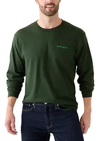 Reindeer Christmas Lights Graphic Shirt