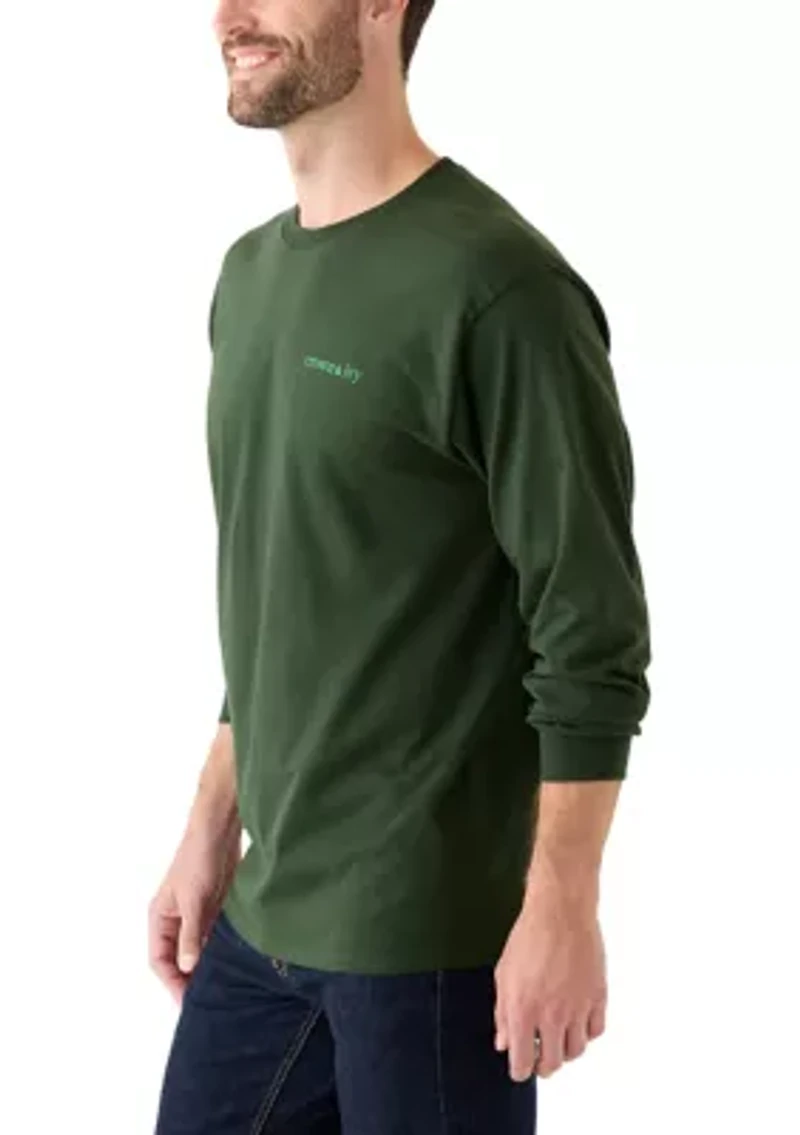 Reindeer Christmas Lights Graphic Shirt