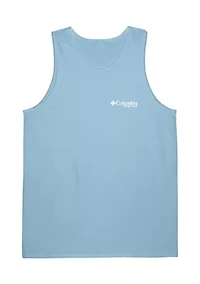 Men's Performance Fishing Gear Logo Graphic Tank Top