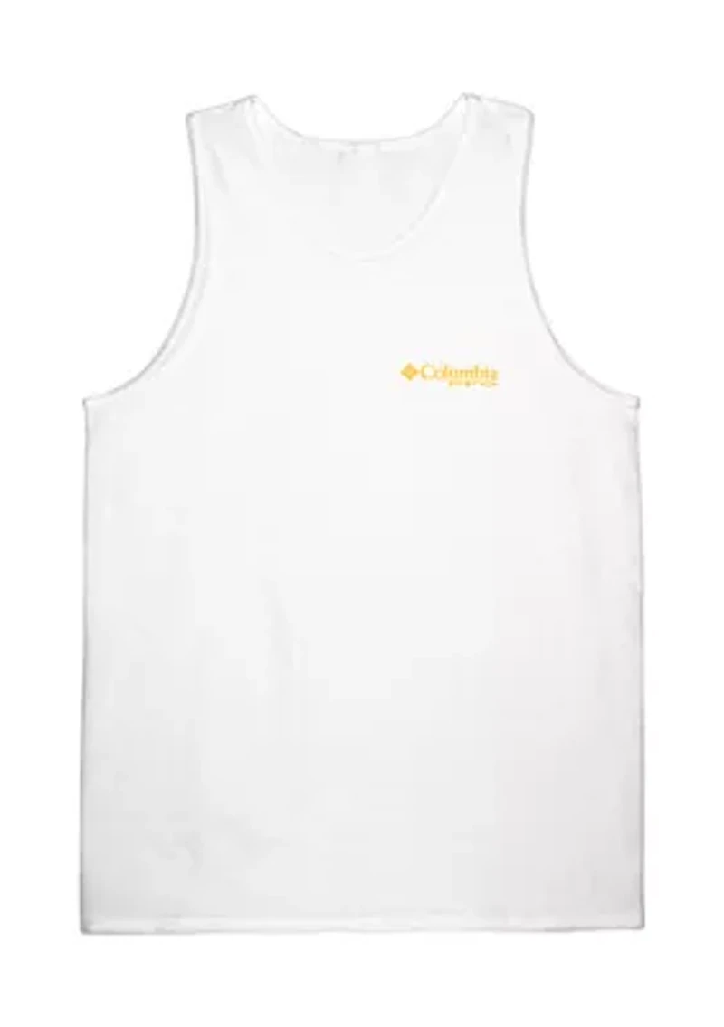 Men's Performance Fishing Gear Floral Graphic Tank Top