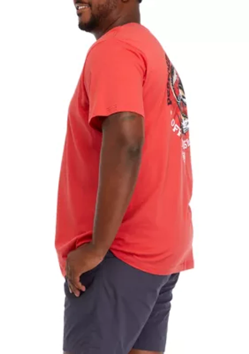 Big & Tall Short Sleeve Trifecta Offshore Slam Graphic T-Shirt