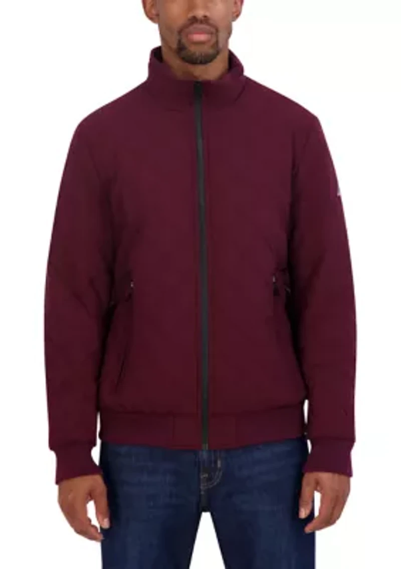 Quilted Bomber Jacket