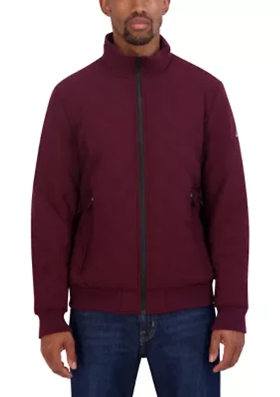 Quilted Bomber Jacket