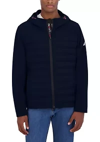 Transitional Mixed Media Jacket