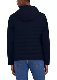 Transitional Mixed Media Jacket