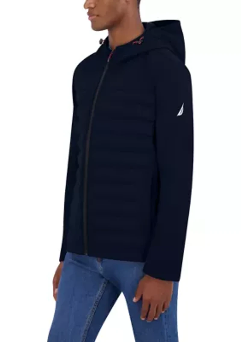 Transitional Mixed Media Jacket