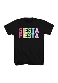 Siesta Fiesta Graphic  T-Shirt