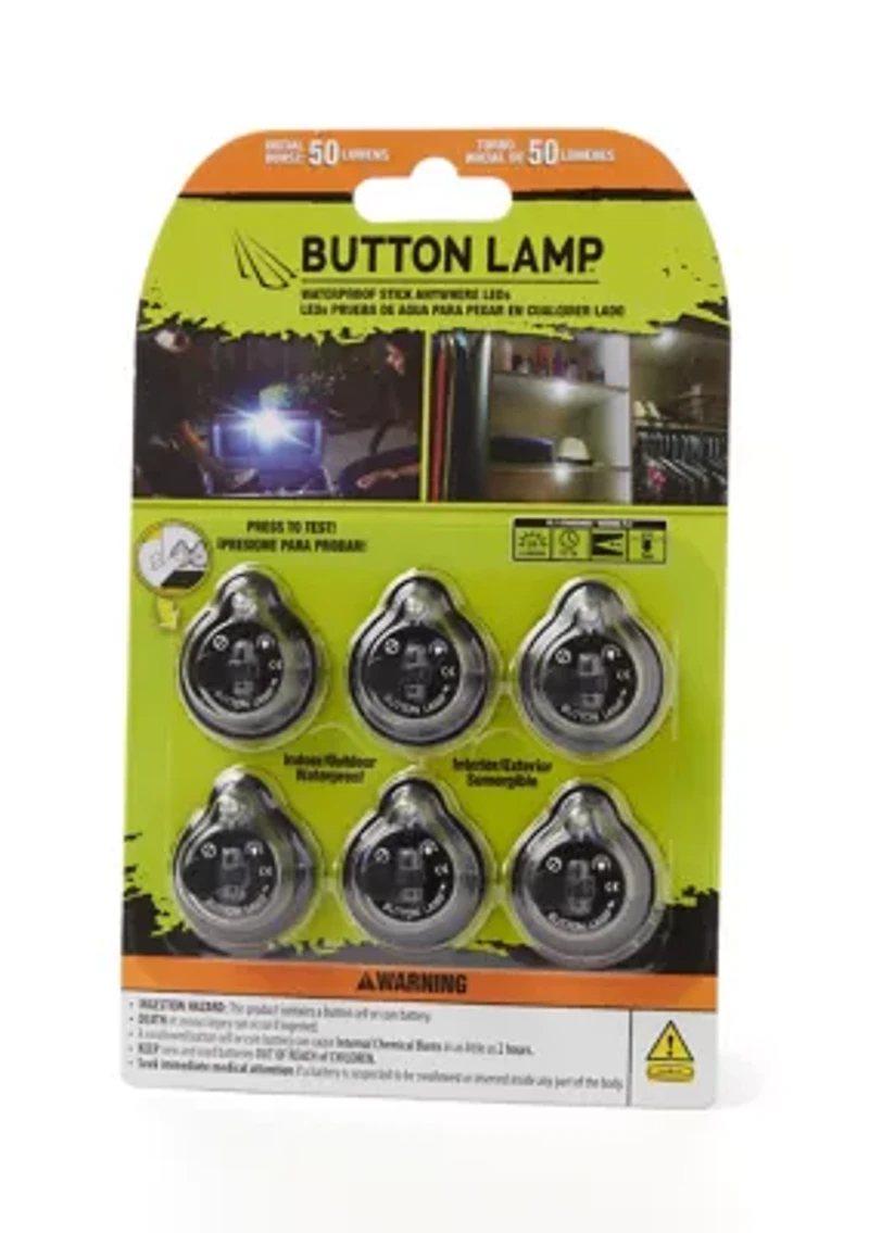 Button Lamp - 6 Pack