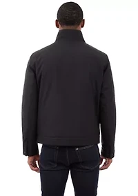Men's Soft Shell Hipster Jacket with Attached Bib