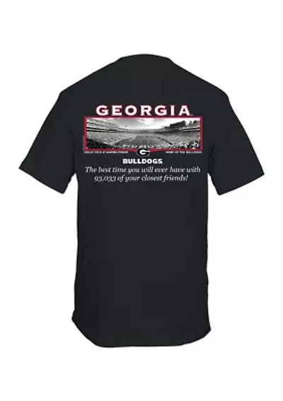 NCAA Georgia Bulldogs Short Sleeve Graphic T-Shirt