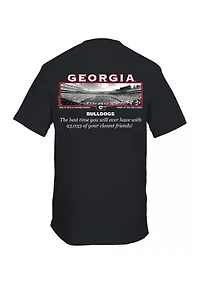 NCAA Georgia Bulldogs Short Sleeve Graphic T-Shirt