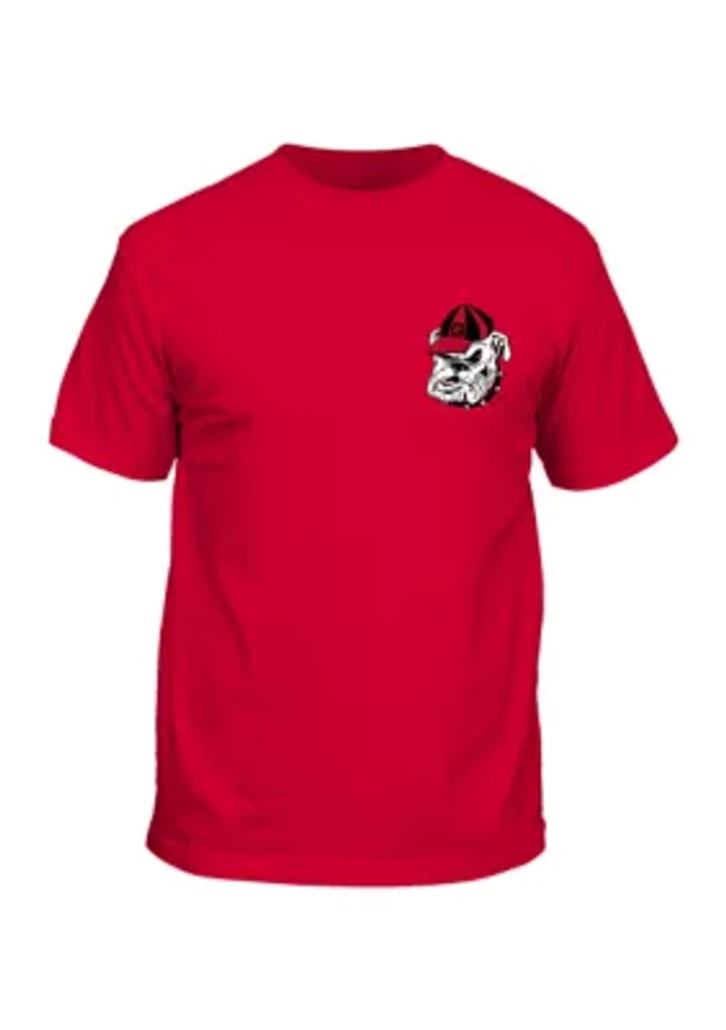 NCAA Georgia Bulldogs Straight Graphic T-Shirt