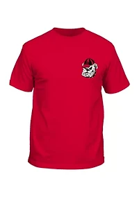 NCAA Georgia Bulldogs Straight Graphic T-Shirt