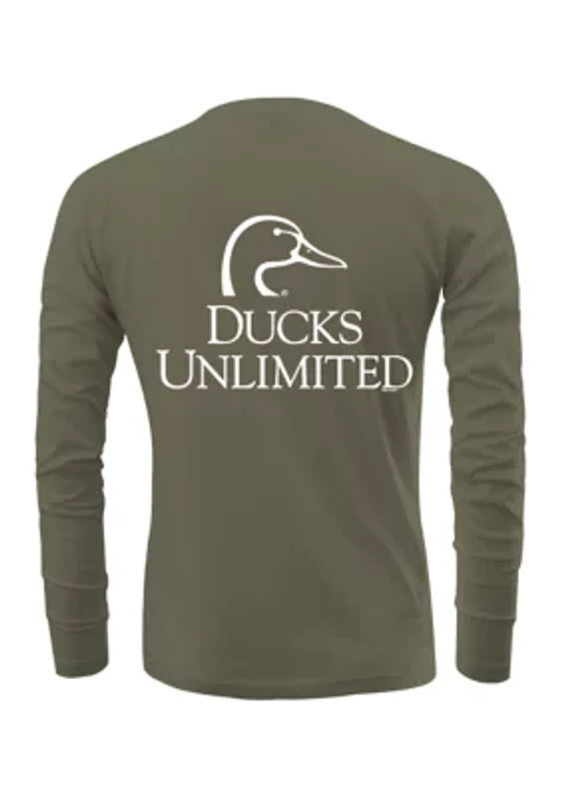 Men's Long Sleeve Logo Graphic T-Shirt