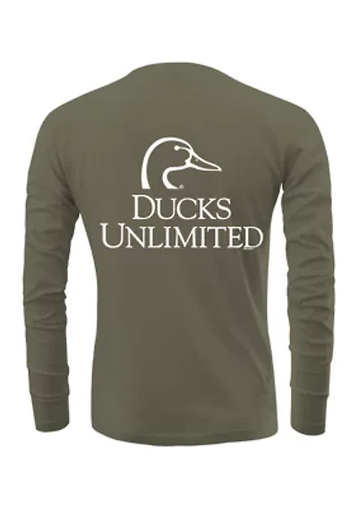 Men's Long Sleeve Logo Graphic T-Shirt