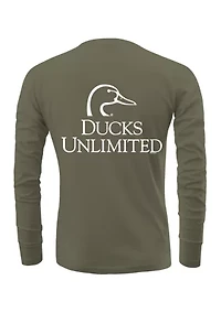 Men's Long Sleeve Logo Graphic T-Shirt