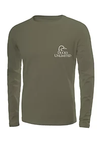 Men's Long Sleeve Logo Graphic T-Shirt