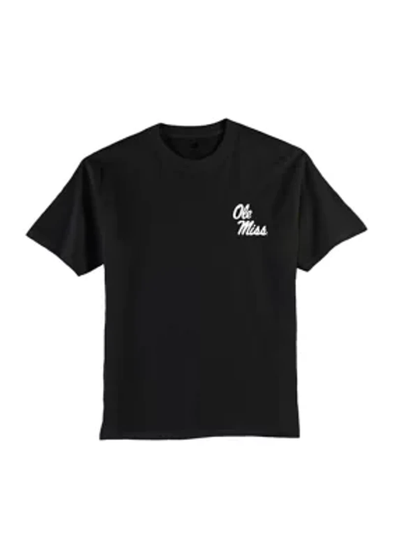 NCAA Ole Miss Rebels Floating Mascot Graphic T-Shirt