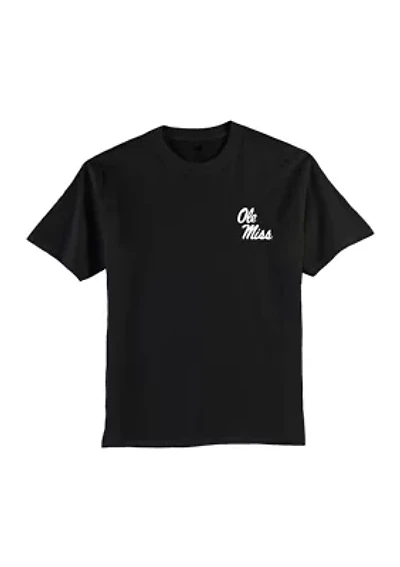 NCAA Ole Miss Rebels Floating Mascot Graphic T-Shirt