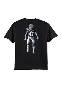NCAA Ole Miss Rebels Floating Mascot Graphic T-Shirt