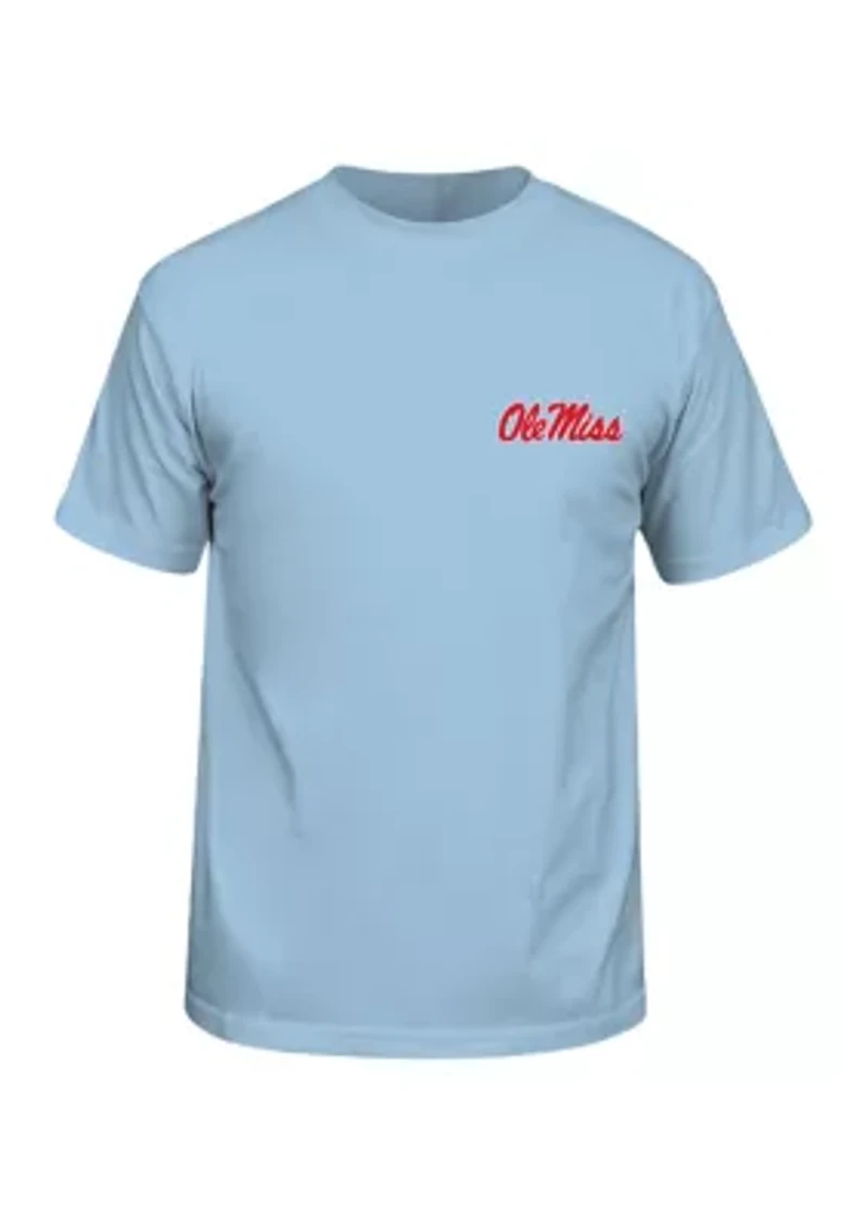 Big & Tall NCAA Ole Miss Rebels Mascot Graphic T-Shirt