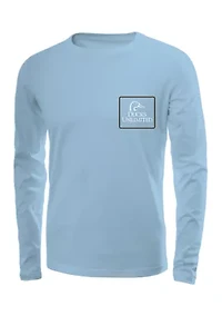 Men's Long Sleeve Etched Collage T-Shirt