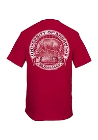 NCAA Arkansas Razorbacks Graphic T-Shirt