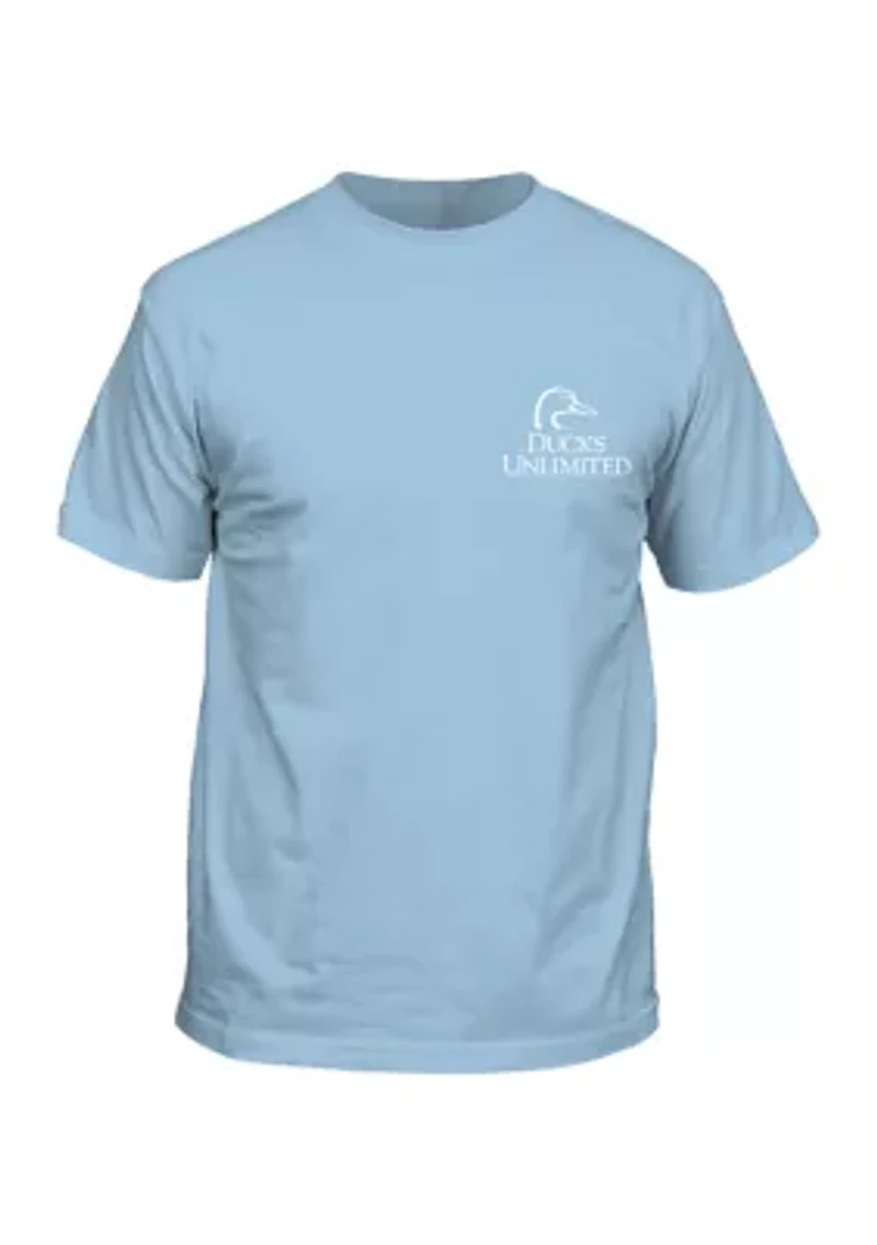 Men's Louver Circle Short Sleeve Graphic T-Shirt